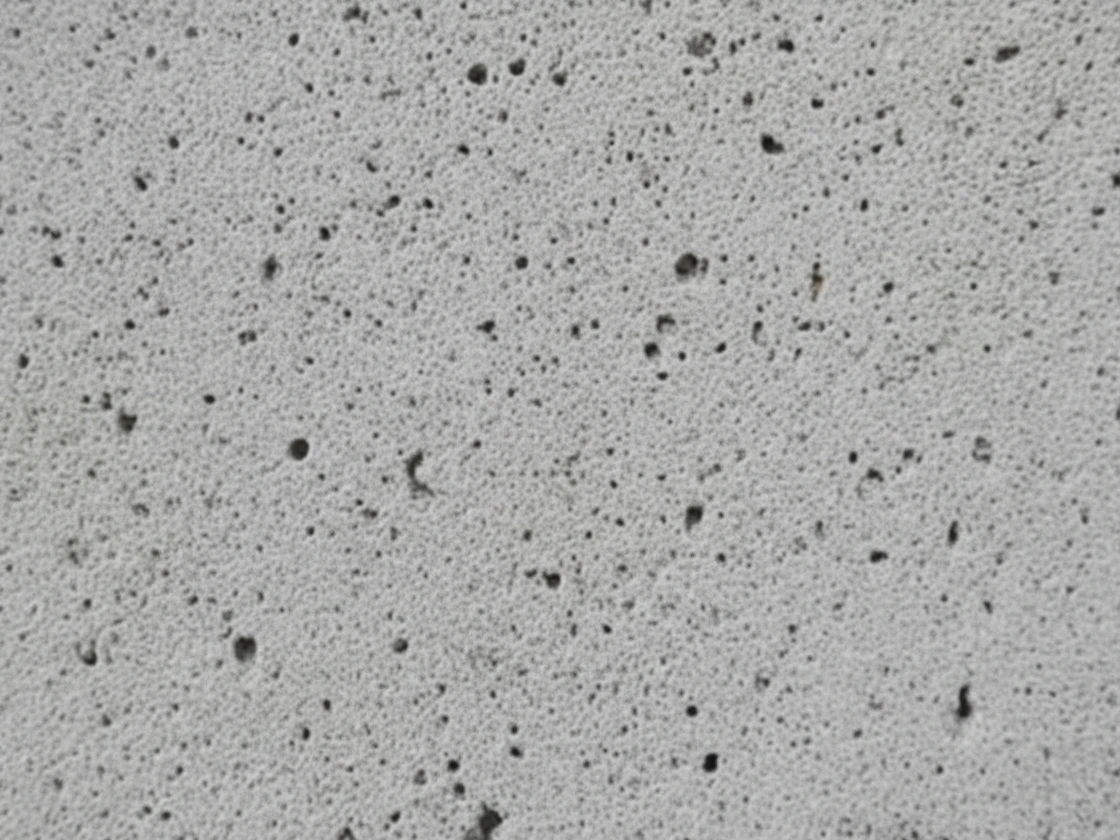 Herkömmliche Folie mit Bakterien